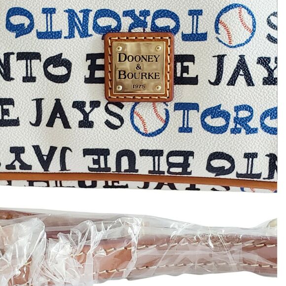 DOONEY & BOURKE MLB Toronto Blue Jays Charli satchel sports team bag purse NEW - Picture 7 of 12